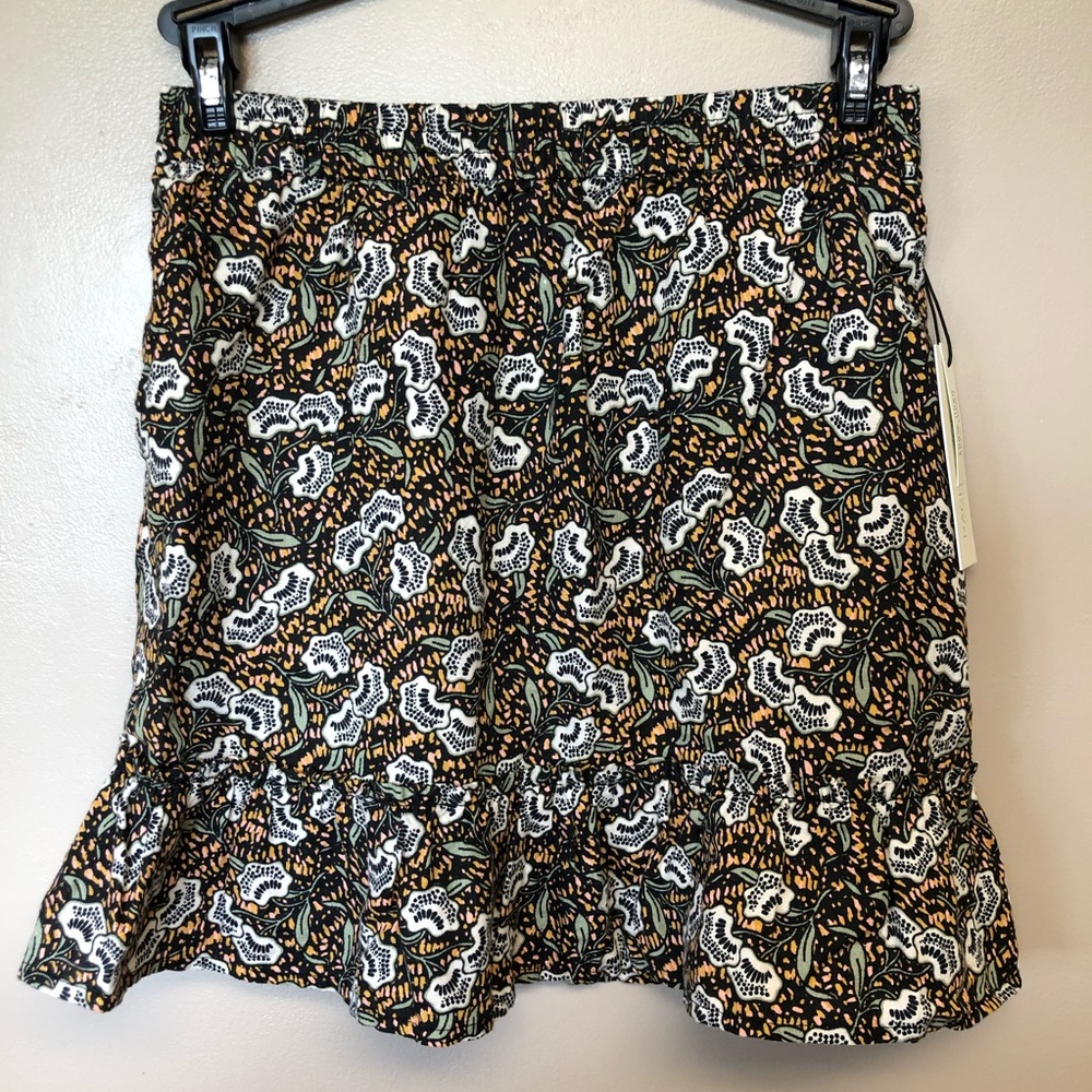 Rachel Zoe linen skirt NWT floral